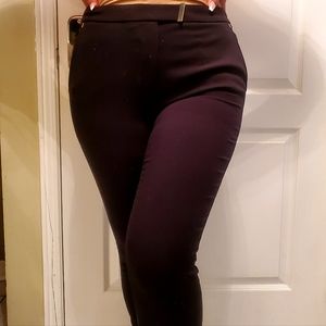 H&M Skinny Black Trousers size US 10